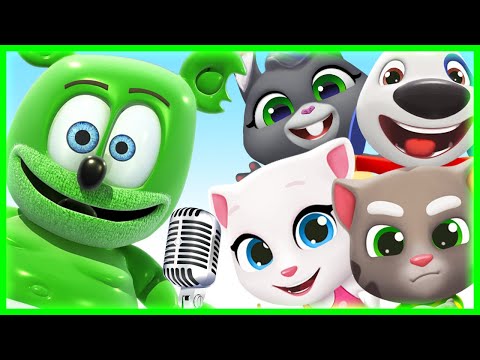 My Talking Tom Friends - Gummy Bear Song (COVER)