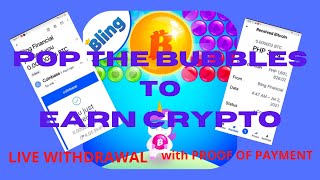 Pop the BUBBLES and earn CRYPTO [LIVE WITHDRAWAL & proof of PAYMENT] screenshot 2