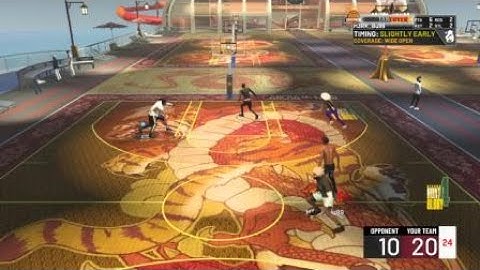 NBA 2K22 snatch block on 2-way sharp