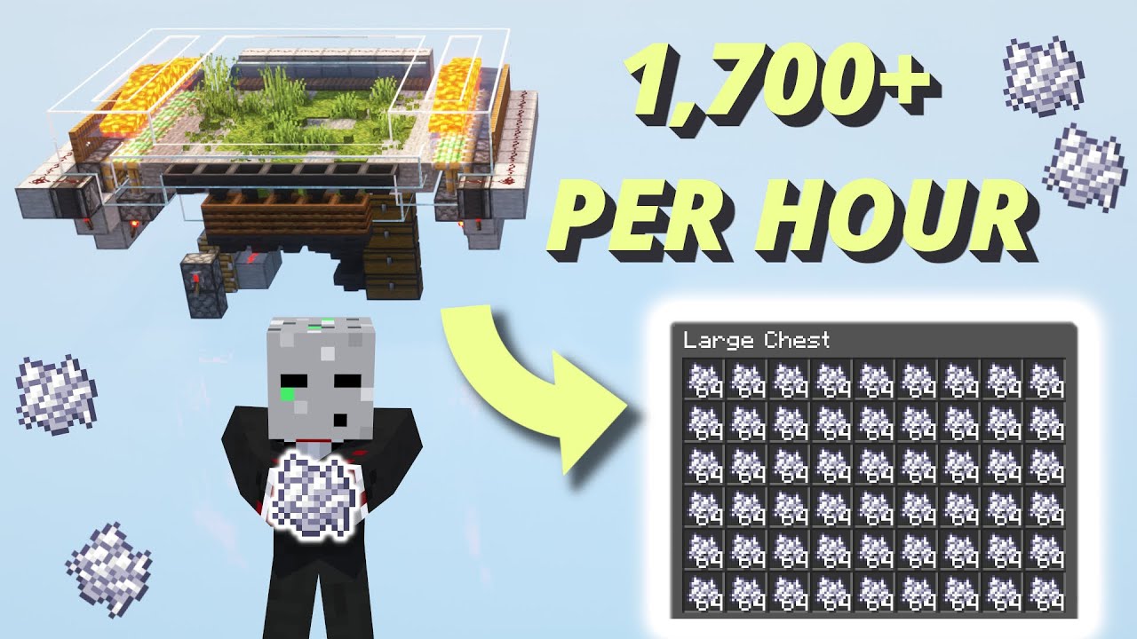 Compact Bone Meal Farm (Java 1.18+) - YouTube