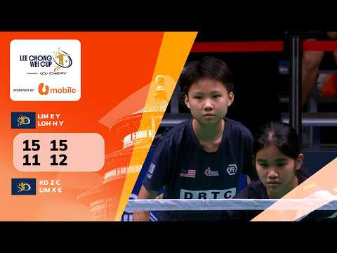 Lim E Y/Loh H Y 2-0 Ko z C/ Lim X E | Beregu Wanita B13 | AKhir | Lee Chong Wei Cup 2026