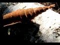 Old Russian Horn of birch bark (Русский рожок из бересты)