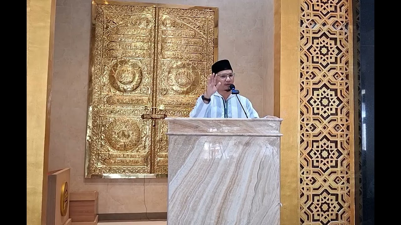Kasih Allah satu , Allah beri kita dua | Dr. Mujiadi Raynah, M.A. | Khotib Jum'at 21 November 2025