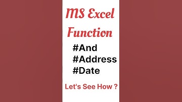 functions of excel | Excel date formula tips | shorts | viral shorts | trending shorts | ytshorts