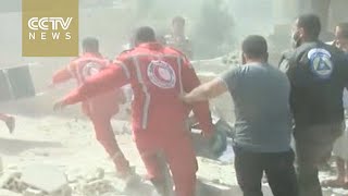 Syrian air raids target rebel-held towns in Homs
