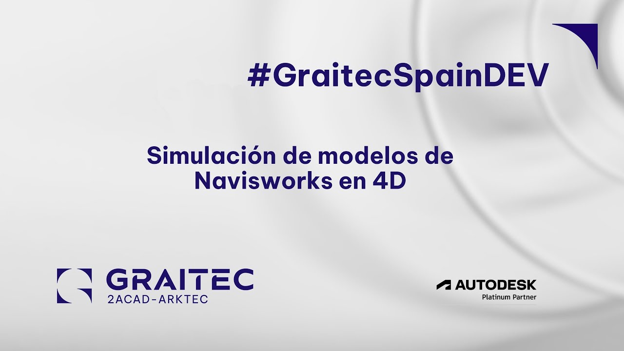 Simulación de modelos de Autodesk Navisworks en 4D - YouTube