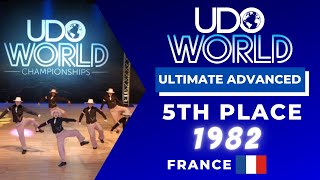 Udo World Street Dance Championships Ultimate Advanced 5Th Place 1982 - France