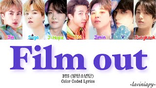 Bts - Film Out Color Coded Lyrics Türkçe Çevirilaviniapy
