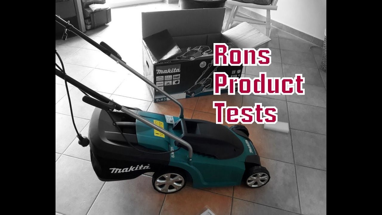33cm ELM3311 max. Makita Elektro Rasenmäher Schnittbreite