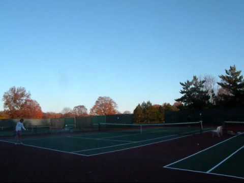 Katie's Tennis Video