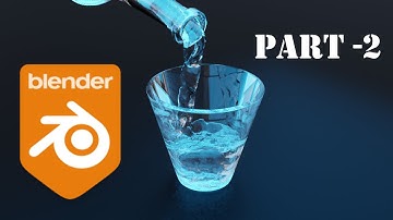 Water simulation in blender 2.93 PART - 2(flowing water)