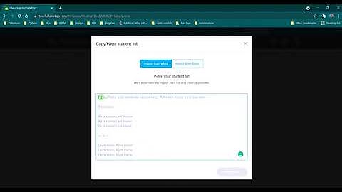 Hướng dẫn tạo danh sách học sinh trên Classdojo