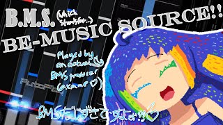 [BE-MUSIC SOURCE] i've submitted a new BMS! let's PARTY (Be-music Art)!💙