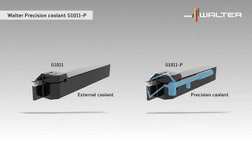 Walter Cut Turning G1011-P toolholder with precision Cooling, high pressure/internal coolant
