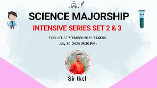 SCIENCE MAJORSHIP - INTENSIVE SERIES SET 2 & 3 | SIR IKEL