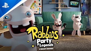 Rabbids: Party of Legends - Launch Trailer | PS4 games