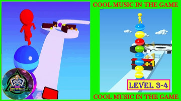 STACK RIDER. GAMEPLAY ON ANDROID. LEVEL 3-4