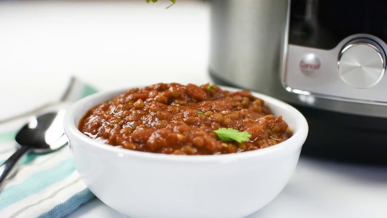 Instant Pot/Pressure Cooker Lentil Chili YouTube