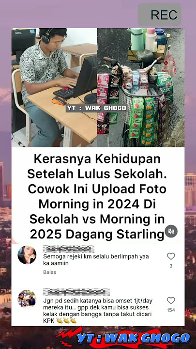 Kerasnya Keh1dupan Setelah Lulus Sekolah