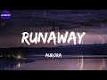 AURORA - Runaway (Lyrics)