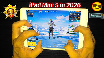 iPad Mini 5 (60fps) PUBG HANDCAM 2025🔥/ New Update Best Livik Gameplay | iOS 18.3 | PUBG|BGMI