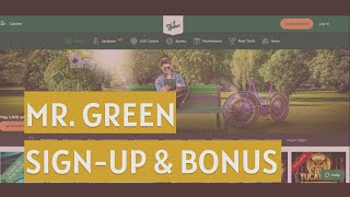 Mr. Green Casino How to Sign-Up & Bonuses