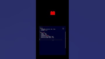 CSS heart shape #coding #htmlcssjavascript #javascriptcode #webdevelopment #css3animation