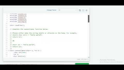 Caesar Cipher | hackerrank solution