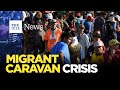 Border Crossings Reach Record Numbers As Migrant Caravan Swells
