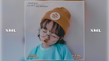 Running on my mind Ali-gatie💫🥰 Alight motion preset 🔰link in description box available 🔗☑️🔰#xml 