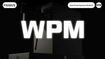 PRIMUS Gear Pump Espresso Machine