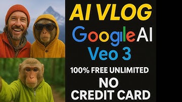 VIRAL AI MONKEY VLOG | Create Ai Vlog With VEO 3 | Free Without Credit Card | Ai Monkey Vlog Kaise