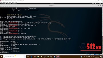 Hack Windows System | Hide The Payload | Migrate |512kb Academy