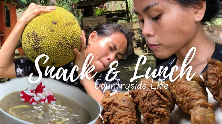 Fried Chicken for Lunch | Binignit CountrysideLife...