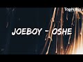 Joeboy - Oshe (Lyrics Video)