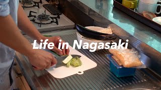 [Vlog] Daily life in Nagasaki, Japan: Going to see Nagasaki's cherry blossoms in spring.