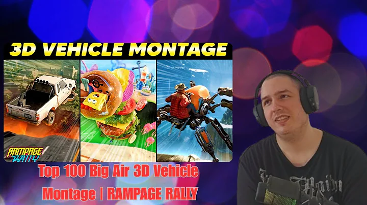 Frenchman Reacts To Top 100 Big Air 3D Vehicle Montage | RAMPAGE RALLY (ft. @dedecoVGMDJ )