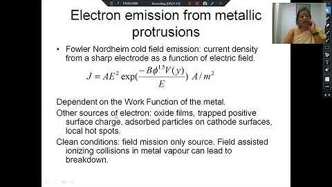 EE634 A: Breakdown In Vacuum Part 1