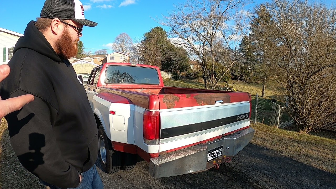 Новый проект. Ford F350 Crew Cab Dually 1988 года выпуска, двигатель 7.3 IDI.