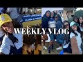 WEEKLY VLOG | reunited w/ friends + family for homecoming season