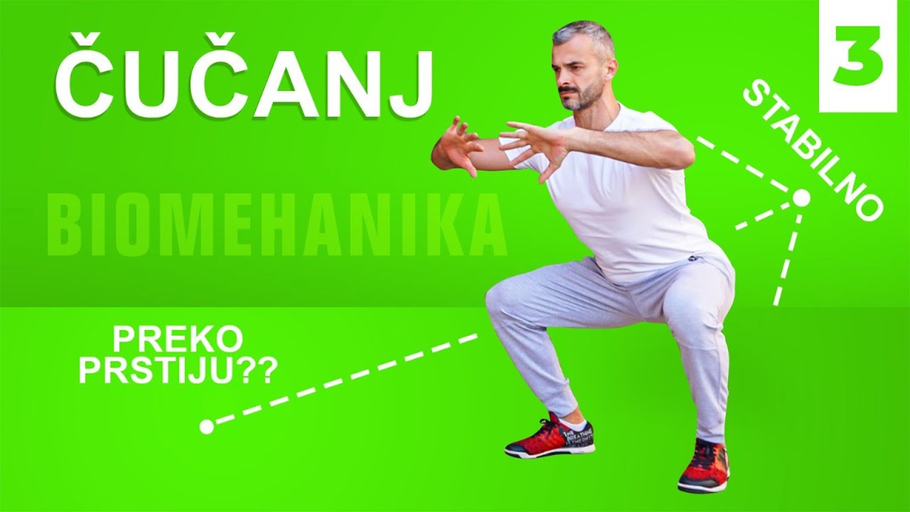 ČUČANJ - BIOMEHANIKA - iZVOĐENJE POKRETA