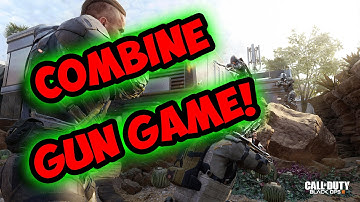 Call of Duty Black Ops 3 Gun Game Gameplay With Friends (Combine Gameplay)