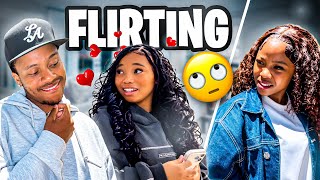 FLIRTING with Dudu in front of Bubbles Prank