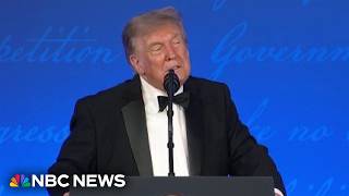 Trump calls Obama's speech at past White House Correspondents' Dinner 'respectful'
