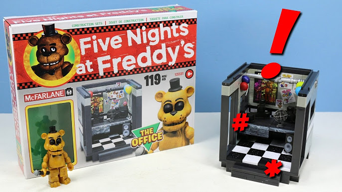 McFarlane Five Nights at Freddy's Private Room Construction Set [Lolbit &  Jumpscare Funtime Freddy] 