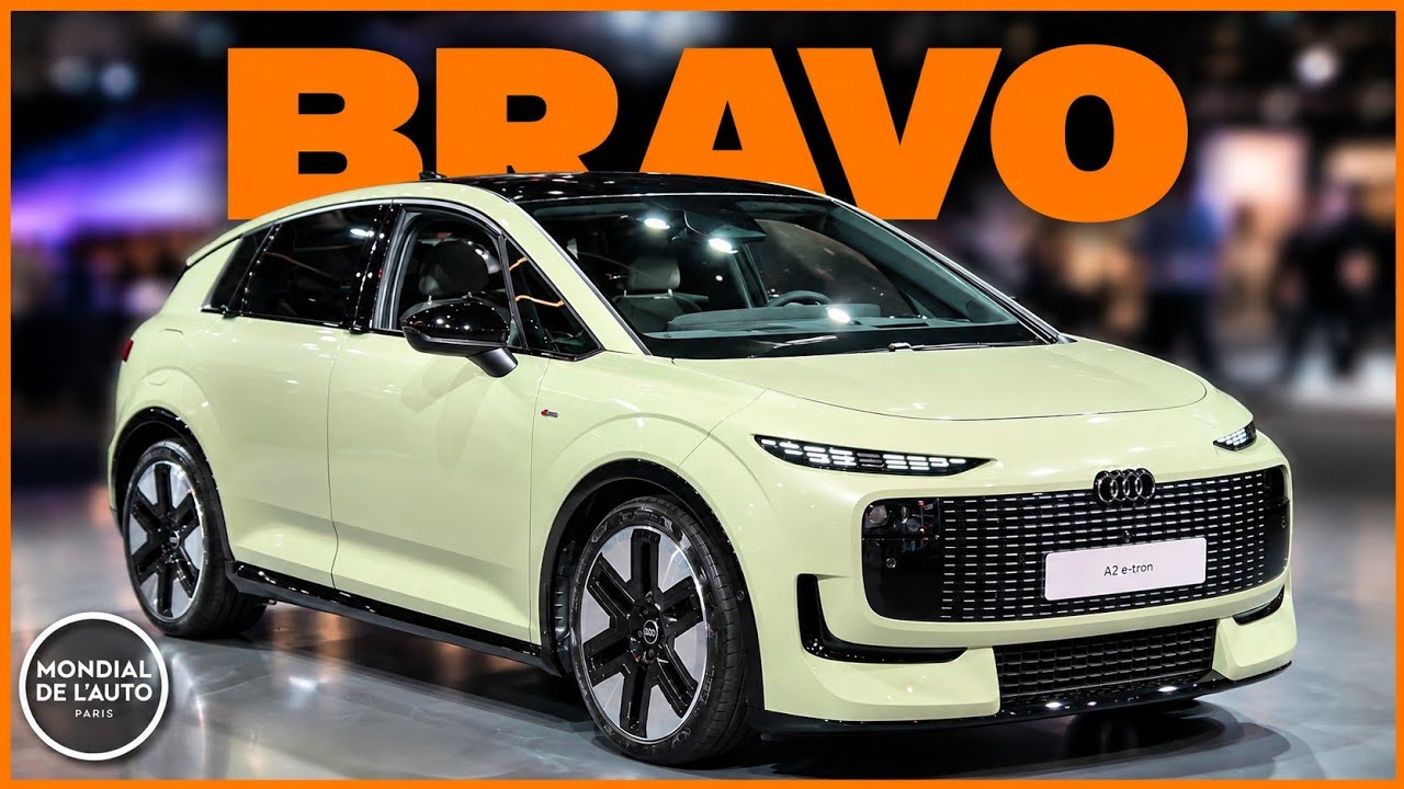 AUDI A2 2026 | On ne s’attendait pas à ça ! Bravo Audi | MONDIAL DE L’AUTO PARIS 2026
