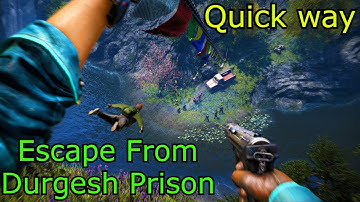 Far Cry 4 Escape From Durgesh Prison Full Gameplay Walkthrough Quick way