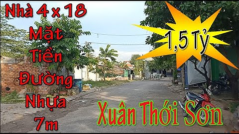 Bán Nhà Rẻ Hóc Môn Xuân Thới Sơn 1, 5 Tỷ | Nhà Hóc Môn Dưới 2 Tỷ