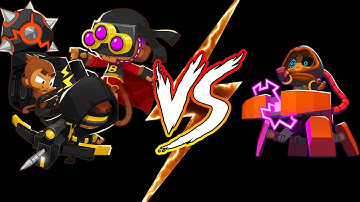 3 TIER 5 dart monkeys VS tier 1 PARAGON! BTD6 -Halloween special-