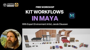 Build Game Environments Faster with Maya Kit Workflows | Live with Jacob Claussen